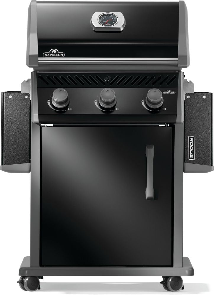 Load image into Gallery viewer, Napoleon Rogue® 425 Gas Grill with 3 Burners and Stainless Steel Cooking Grids
