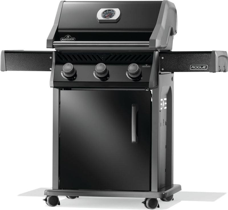 Load image into Gallery viewer, Napoleon Rogue® 425 Gas Grill with 3 Burners and Stainless Steel Cooking Grids
