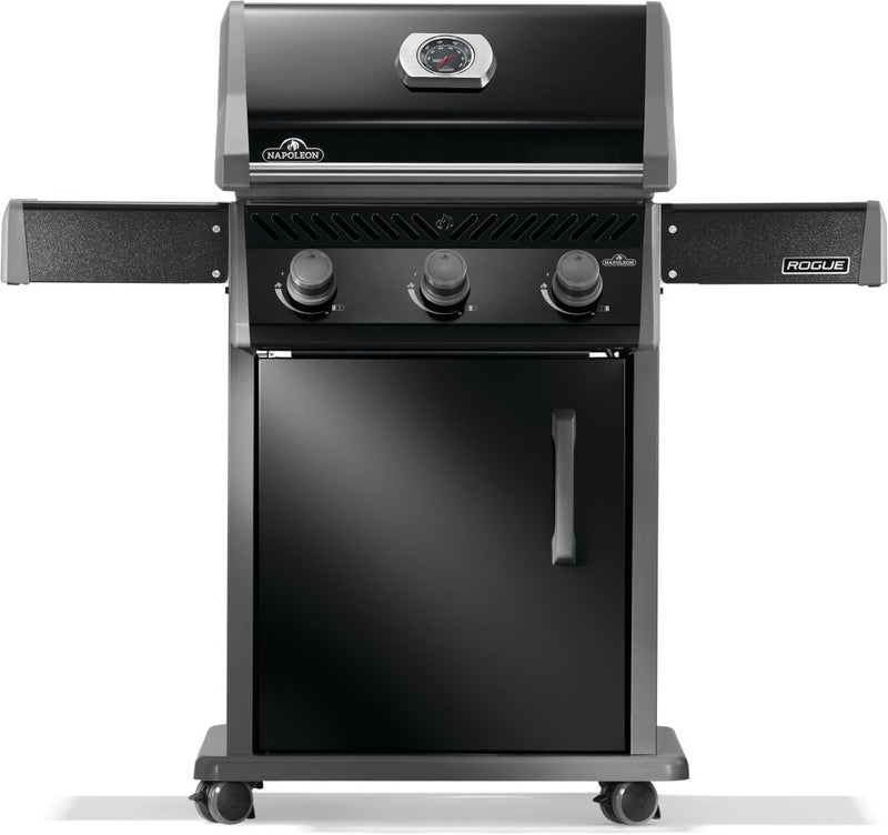 Load image into Gallery viewer, Napoleon Rogue® 425 Gas Grill with 3 Burners and Stainless Steel Cooking Grids
