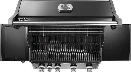 Napoleon Rogue PRO 525 SIB Black Gas Grill with Infrared Side Burner and 5 Burners
