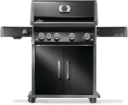 Napoleon Rogue PRO 525 SIB Black Gas Grill with Infrared Side Burner and 5 Burners