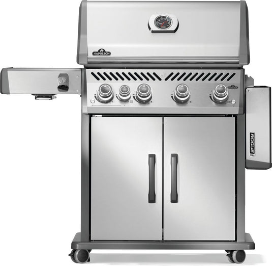 Napoleon Rogue PRO 525 Stainless Steel Gas Grill with Infrared Side Burner and 5 Burners