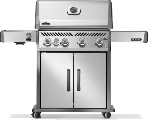 Napoleon Rogue PRO 525 Stainless Steel Gas Grill with Infrared Side Burner and 5 Burners