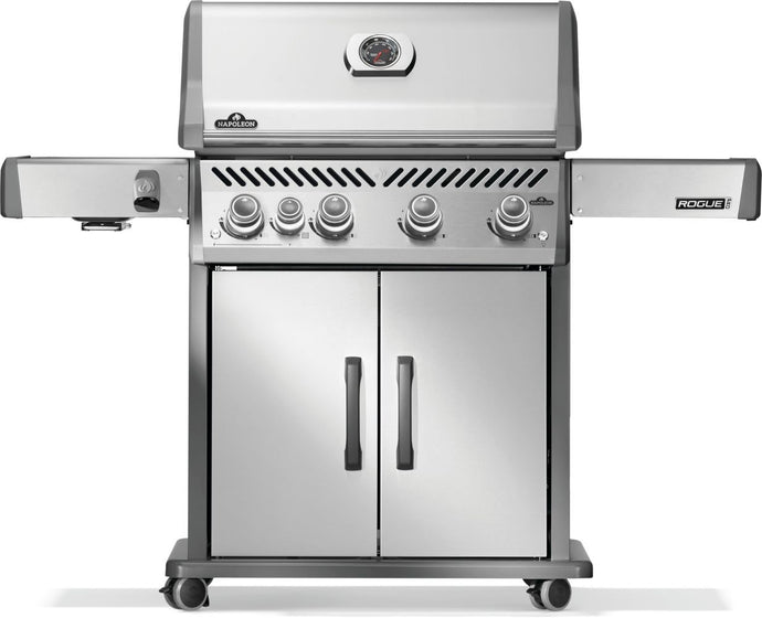Napoleon Rogue PRO 525 Stainless Steel Gas Grill with Infrared Side Burner and 5 Burners