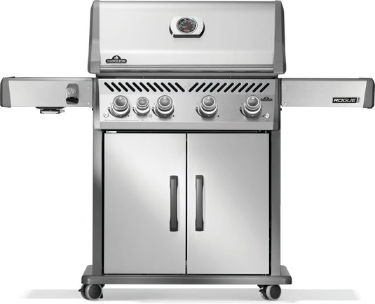 Napoleon Rogue PRO 525 Stainless Steel Gas Grill with Infrared Side Burner and 5 Burners