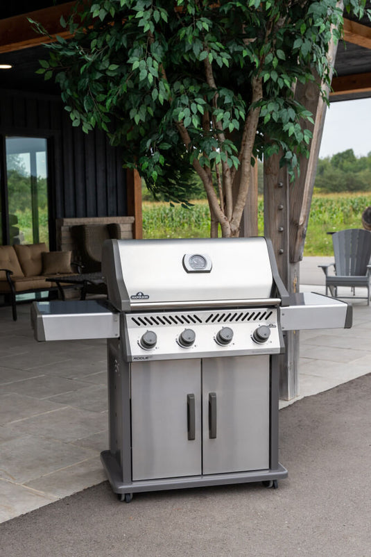 Napoleon Rogue XT 525 Stainless Steel Propane Grill with 4 Burners and Smoker Box