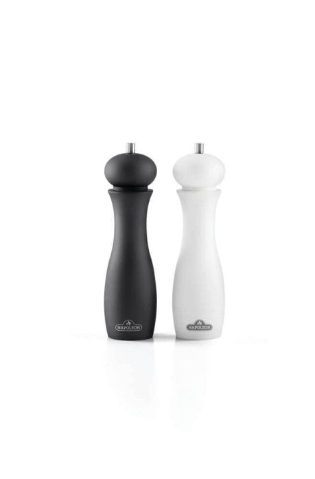 Load image into Gallery viewer, Napoleon Salt and Pepper Grinder Set – Matte Soft-Grip Adjustable Grinders for Precise Seasoning
