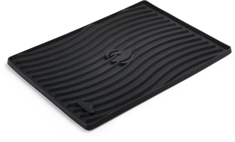 Load image into Gallery viewer, Heat resistant silicone protective mat with Napoleon WAVE™ pattern on grill side shelf

