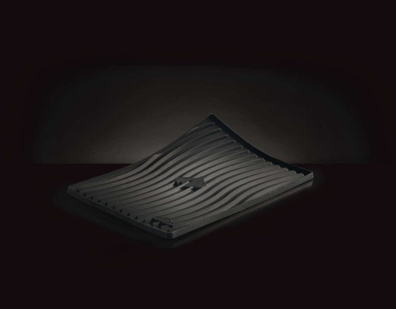 Load image into Gallery viewer, Heat resistant silicone protective mat with Napoleon WAVE™ pattern on grill side shelf
