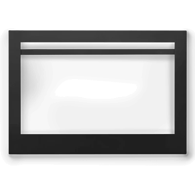 Napoleon small 4-sided black faceplate for Rosedale 3 gas insert