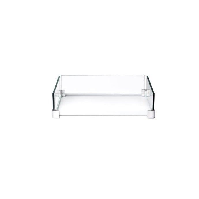 Napoleon Square Windscreen for Muskoka, Victorian, and Hamptons Patioflame Tables – Tempered Glass Wind Guard