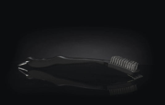 Napoleon Stainless Steel Grill Brush with scraper and hardwood handle for cleaning BBQ grates