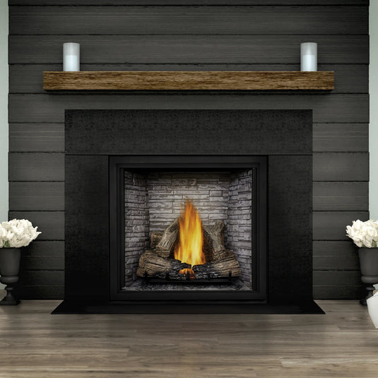 Napoleon STARfire 52 Deluxe Top Vent Gas Fireplace HDX52NT-2 with PHAZER Logs and NIGHT LIGHT
