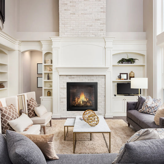 Napoleon STARfire 52 Deluxe Top Vent Gas Fireplace HDX52NT-2 with PHAZER Logs and NIGHT LIGHT