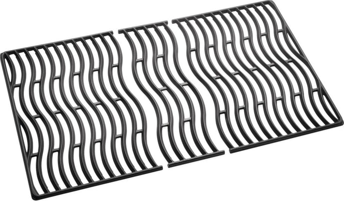 Napoleon Three Porcelainized Cast Iron Cooking Grids for Rogue 525 Gas Grill