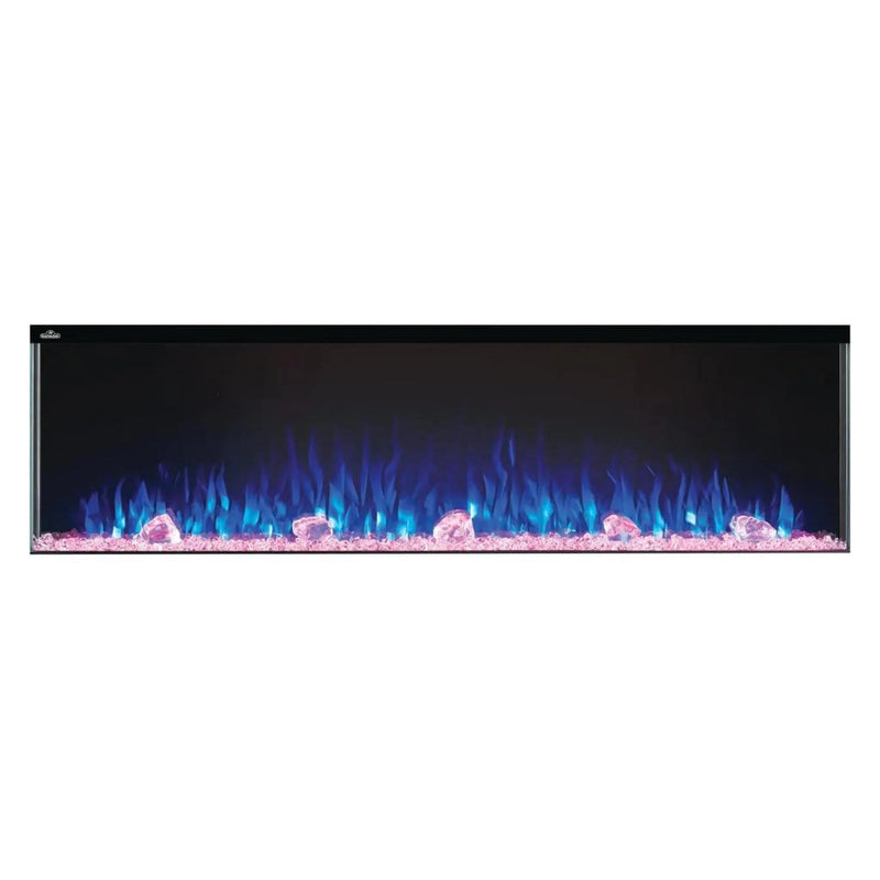 Load image into Gallery viewer, Napoleon Trivista Primis 60-inch 3-sided built-in electric fireplace with logs and crystal media
