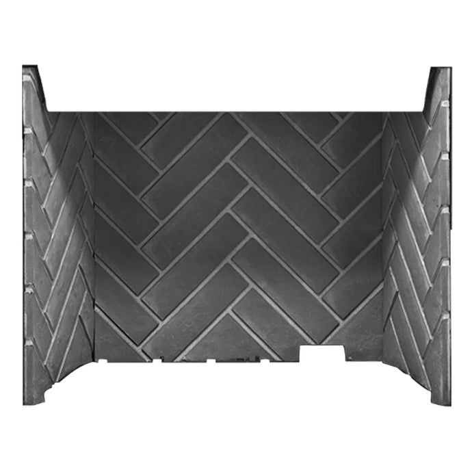 Napoleon Westminster Herringbone Decorative Brick Panels for Altitude X 42 Inch Direct Vent Gas Fireplace
