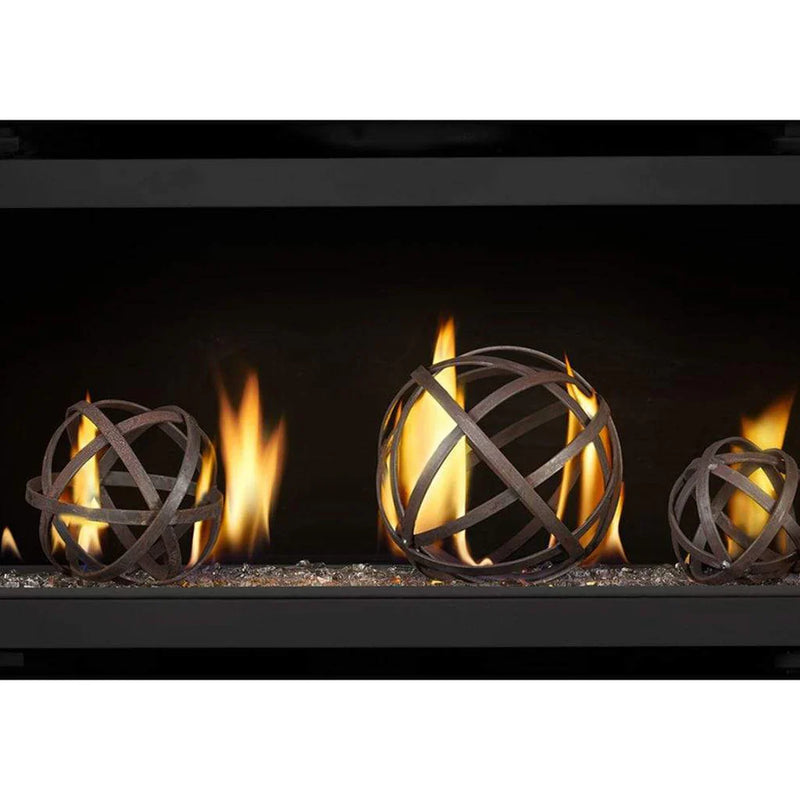 Load image into Gallery viewer, Napoleon wrought iron globe large kit decorative media for fireplaces
