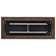 Load image into Gallery viewer, 18" x 6" Oil Rubbed Bronze Rectangular Drop-In Fire Pit Pan
