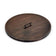 Load image into Gallery viewer, 19" Round Oil Rubbed Bronze Drop-In Pan with Spark Ignition Kit (12" Fire Pit Ring) - Propane Bundle
