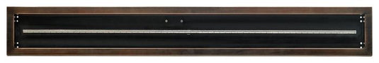 60"x 6" Linear Channel Oil Rubbed Bronze Drop-In Pan with Spark Ignition Kit - Propane