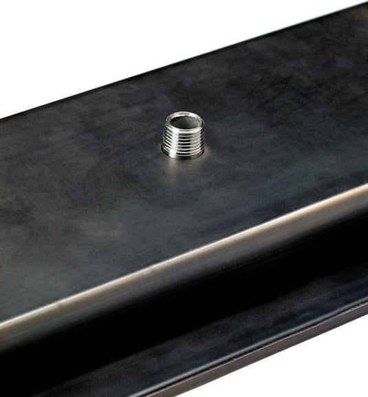 36"x 6" Linear Channel Oil Rubbed Bronze Drop-In Pan with Spark Ignition Kit - Natural Gas