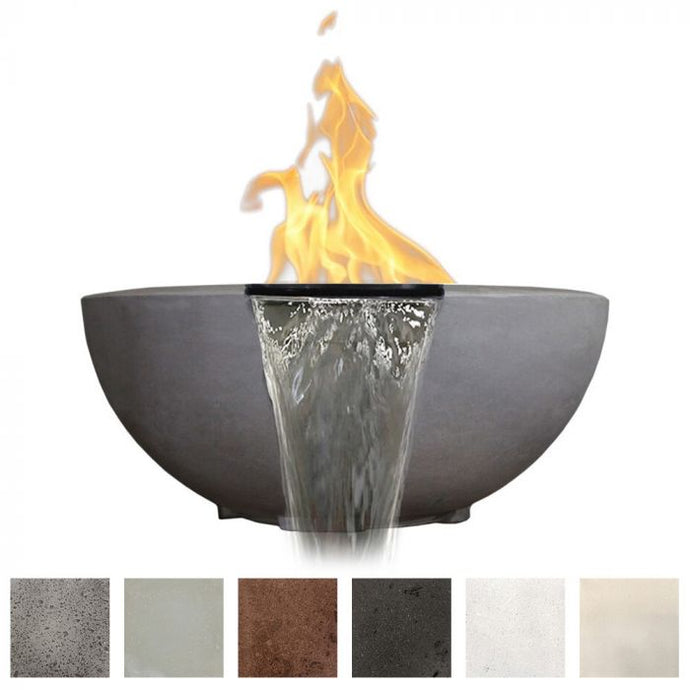 Prism Hardscapes Moderno II Gas Fire and Water Bowl