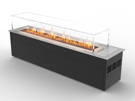 Front view of Planika Cabo Burner automatic outdoor bioethanol burner with BEV® technology