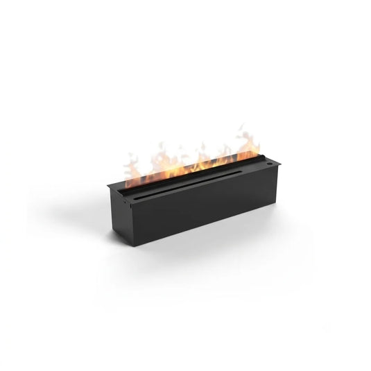 Planika Cool Flame PD PRO 39 inch water vapour fireplace cassette main product view with realistic flame effect