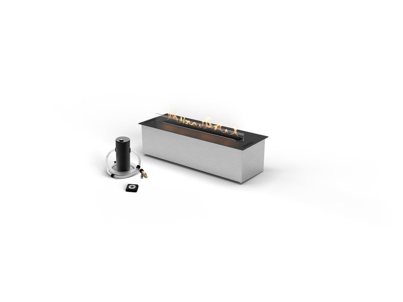 Load image into Gallery viewer, Planika FLA4 31 inch automatic ethanol burner with BEV technology linear ventless fireplace insert
