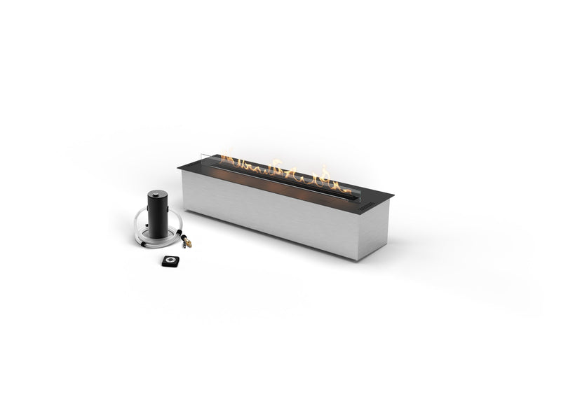 Load image into Gallery viewer, Planika FLA4 39 inch automatic ethanol burner with BEV technology ventless linear fireplace insert
