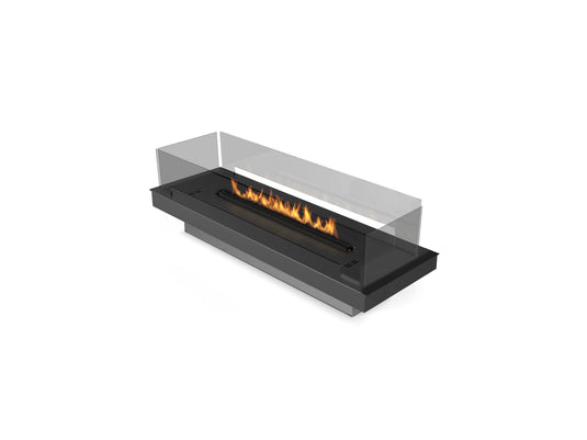 Planika FLA4 39 inch automatic ethanol burner with adaptive frame and glass multi sided fireplace