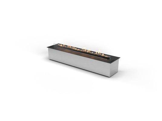 Planika FLA4 47 inch automatic ethanol burner with BEV technology ventless linear fireplace insert