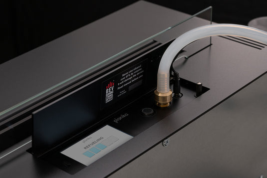 Planika FLA4 automatic ethanol burner with BEV technology ventless linear fireplace insert