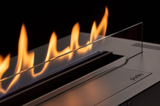 Planika FLA4 automatic ethanol burner with BEV technology ventless linear fireplace insert