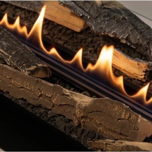 Load image into Gallery viewer, Planika FLA4 trays with ceramic logs dual row setup
