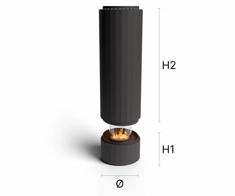 Load image into Gallery viewer, Planika Pillar Dimensions
