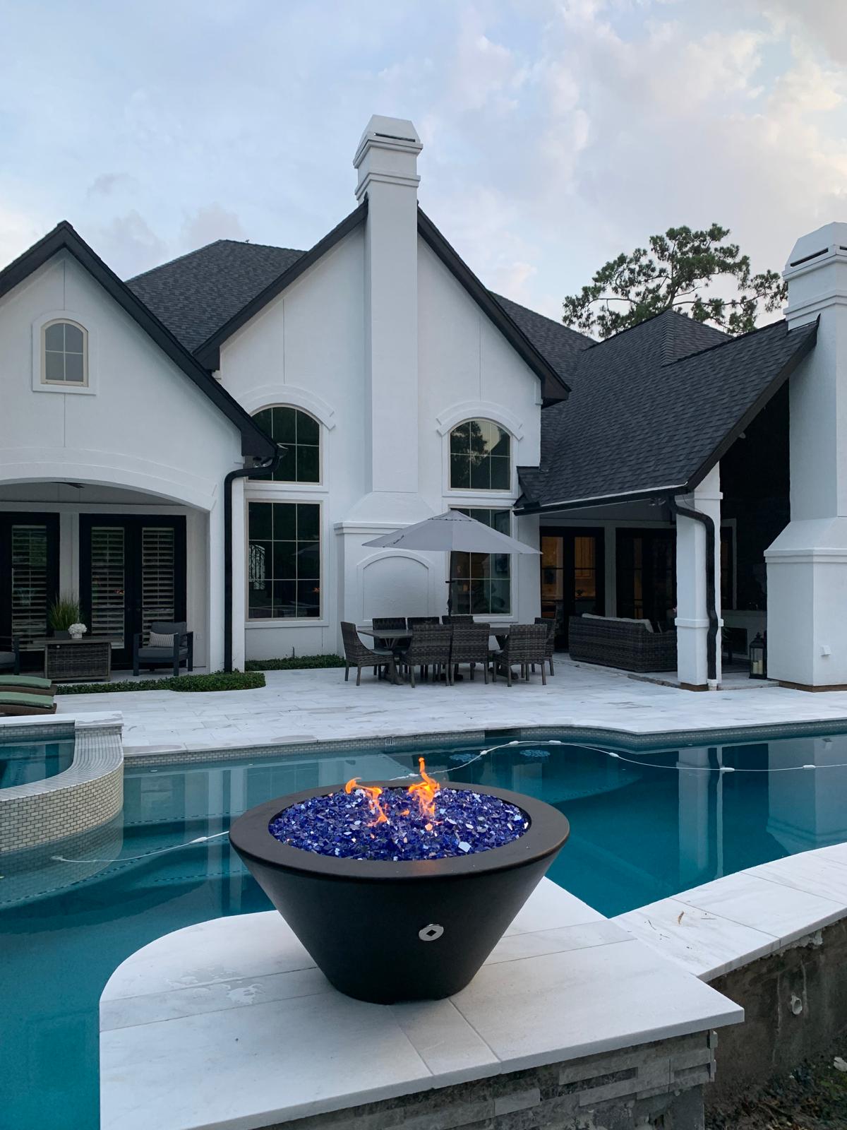 Prism Hardscapes Verona Gas Fire Bowl - Thumbnail 2