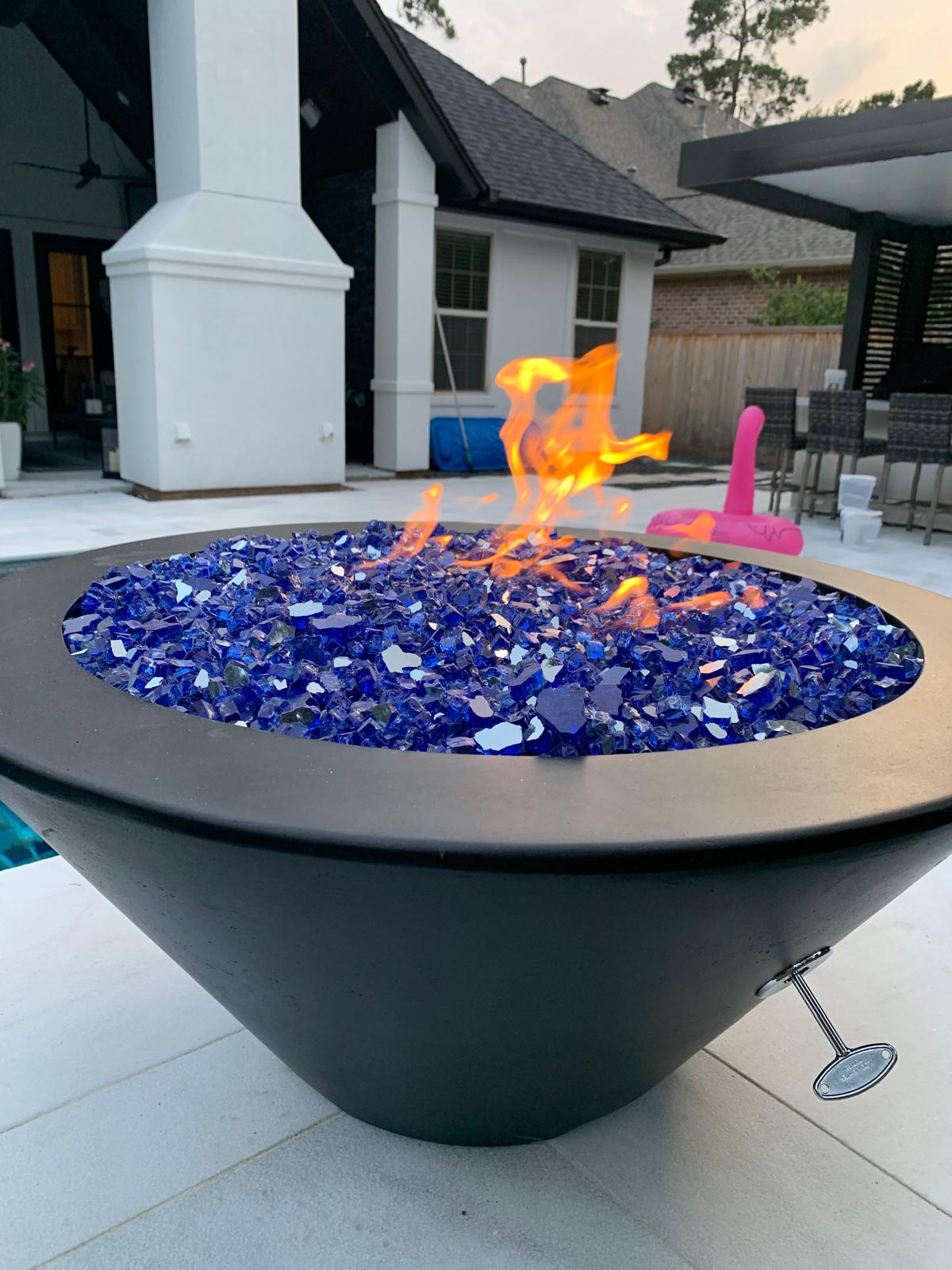 Prism Hardscapes Verona Gas Fire Bowl - Thumbnail 5