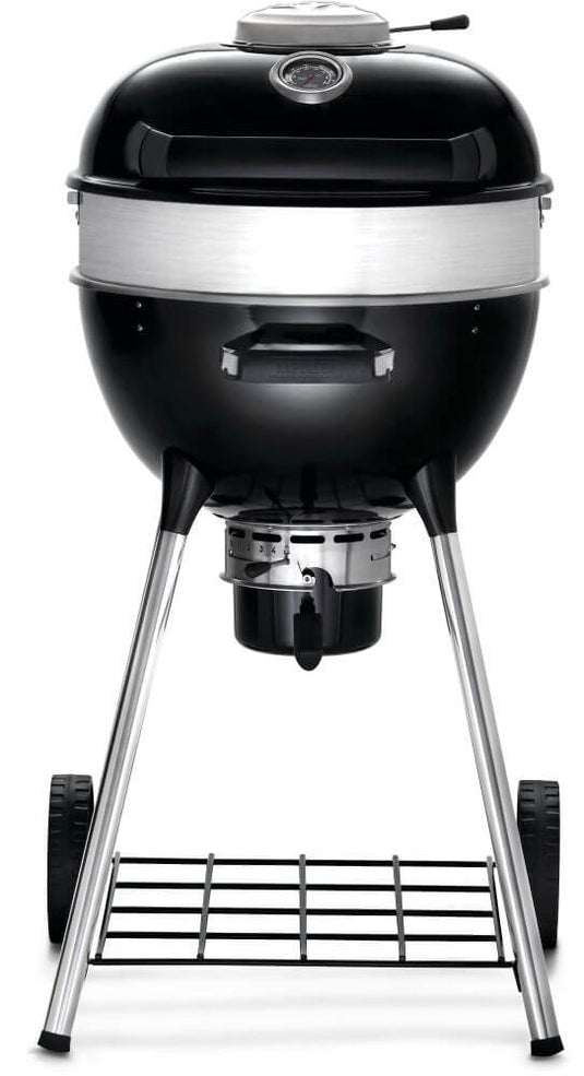 Napoleon Professional 18-Inch Charcoal Kettle Grill – Porcelain-Coated Cast Iron BBQ