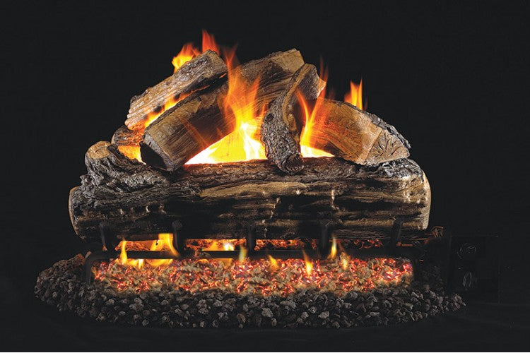 Load image into Gallery viewer, Real Fyre Split Oak Logs Compatible with G46 Series Burner
