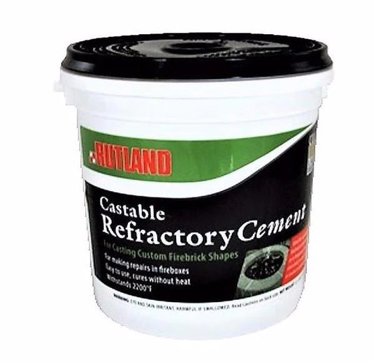 RUTLAND Castable Refractory Cement package