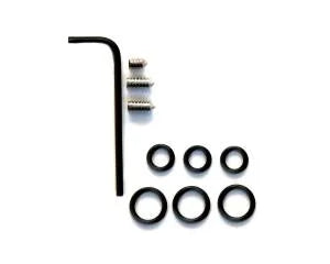 Load image into Gallery viewer, Smoktite system accessories including extender gun kit, angle adapters, repair kit, nozzle, and material feed hose
