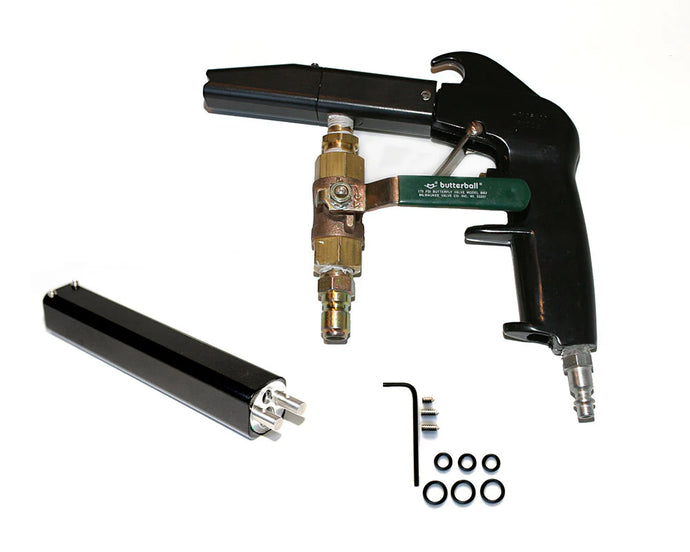Smoktite system accessories including extender gun kit, angle adapters, repair kit, nozzle, and material feed hose