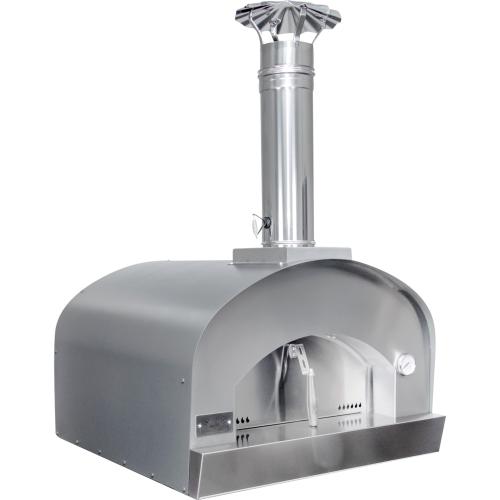 Sole Gourmet Italia X-Large 32-Inch Built-In or Countertop Wood-Fired Outdoor Pizza Oven