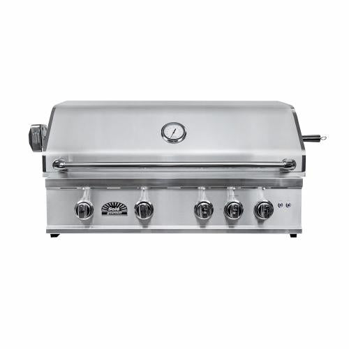Load image into Gallery viewer, Sole Gourmet Turbo Replacement Series 38-Inch 4-Burner Built-In Gas Grill with Rotisserie and LED Lights
