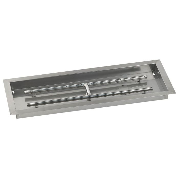 Load image into Gallery viewer, 30&quot; x 10&quot; Rectangular Stainless Steel Drop-In Pan with S.I.T. System - Natural Gas Bundle
