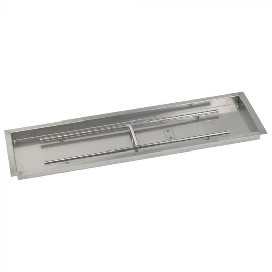 48" x 14" Rectangular Stainless Steel Drop-In Pan with S.I.T. System - Natural Gas Bundle