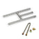 Load image into Gallery viewer, 12" x 6" Stainless Steel H-Style Burner - Natural Gas
