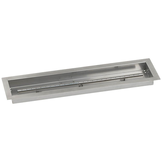 30" x 6" Stainless Steel Linear Drop-In Pan